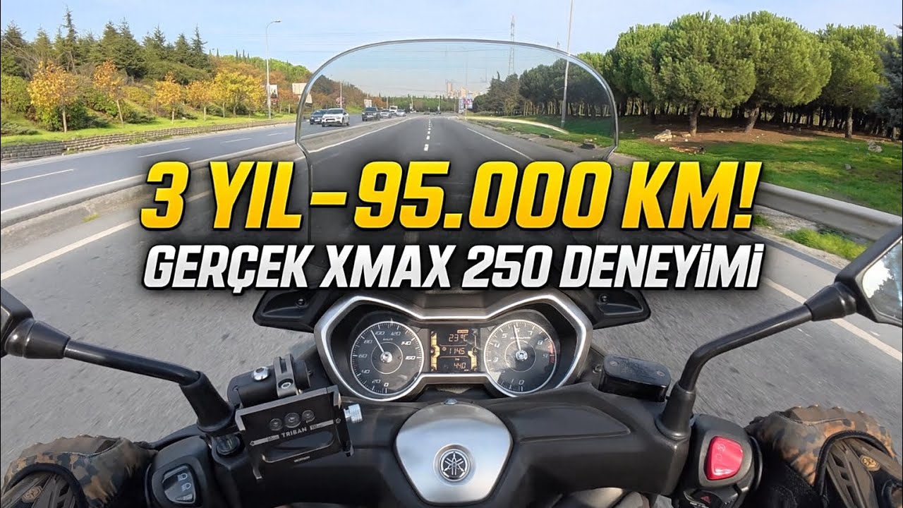 95.000 KM XMAX 250 3 YIL UZUN KULLANIM DENEYİMLERİM
