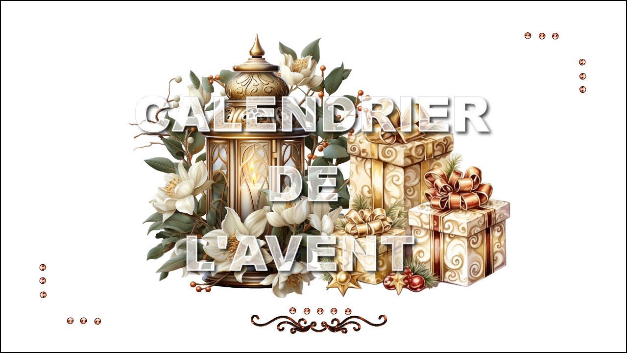 CALENDRIER DE L'AVENT @Les ateliers de Sylvie