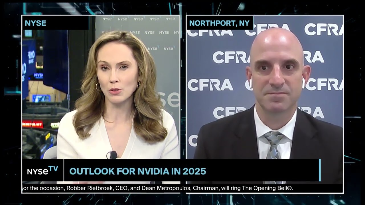 Angelo Zino, SVP + Technology Head at CFRA Research Joins NYSE TV Live