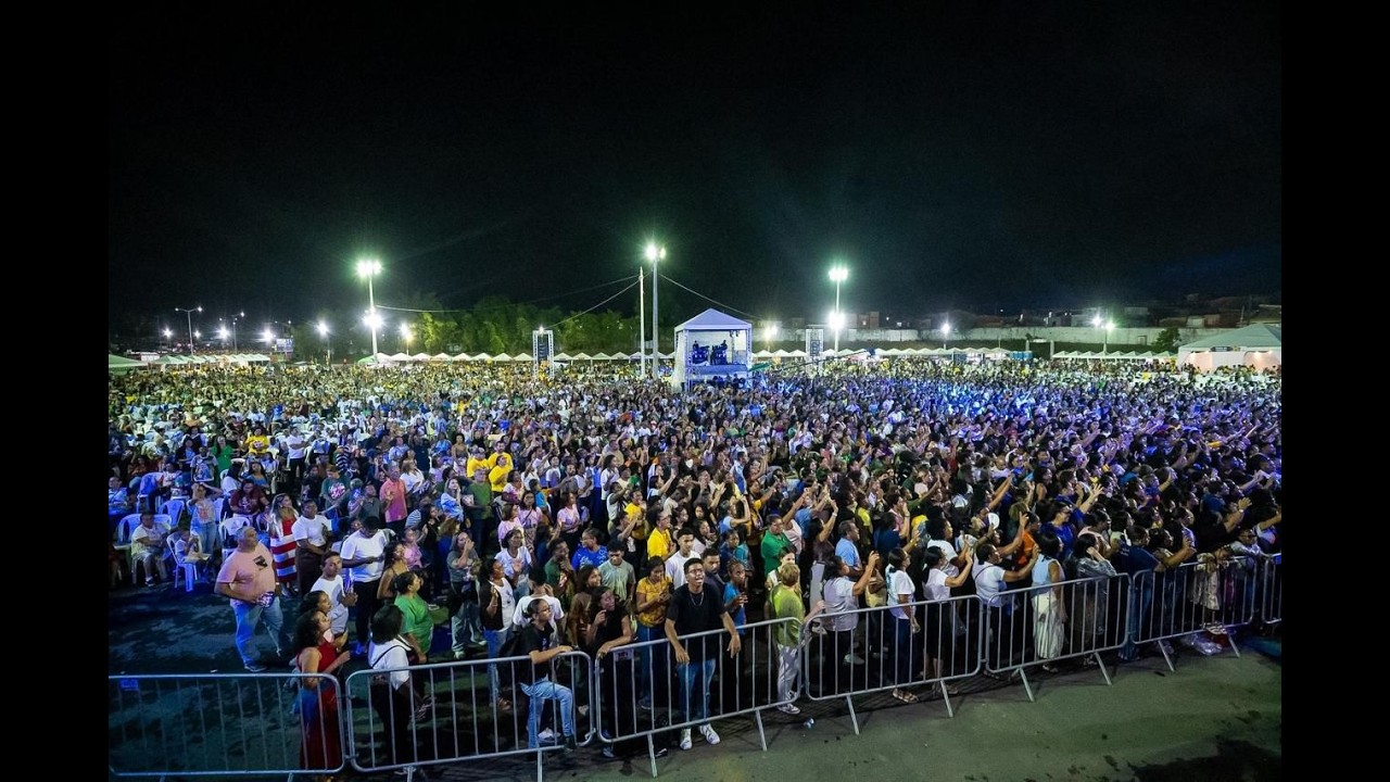 Diocese de Camaçari celebra 15 anos com grande estrutura e público na Arena Jorge Abelha