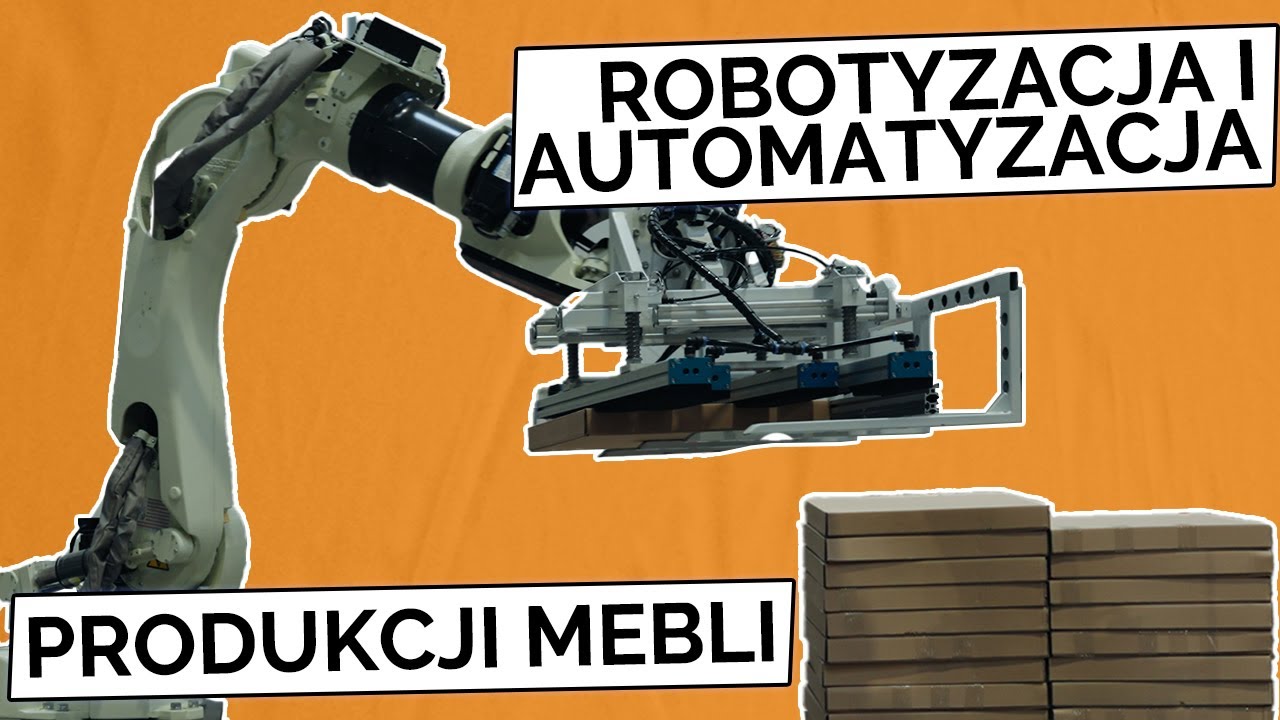 Robotyzacja i Automatyzacja Produkcji Mebli - Linia do pakowania