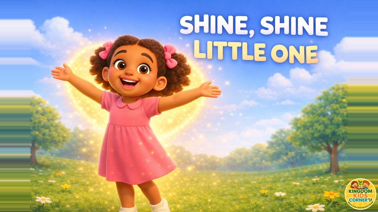 Shine, Shine, Little One 🌟 | Christian Nursery Rhyme for Toddlers | KKCTV
