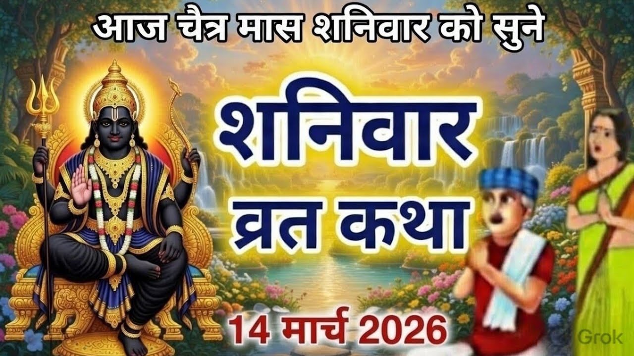 Saturday fasting story शनिवार व्रत कथा | Shanivar Vrat Katha | Shani Dev Ki Katha | Shani Dev story