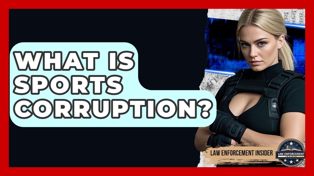 What Is Sports Corruption? - Law Enforcement Insider