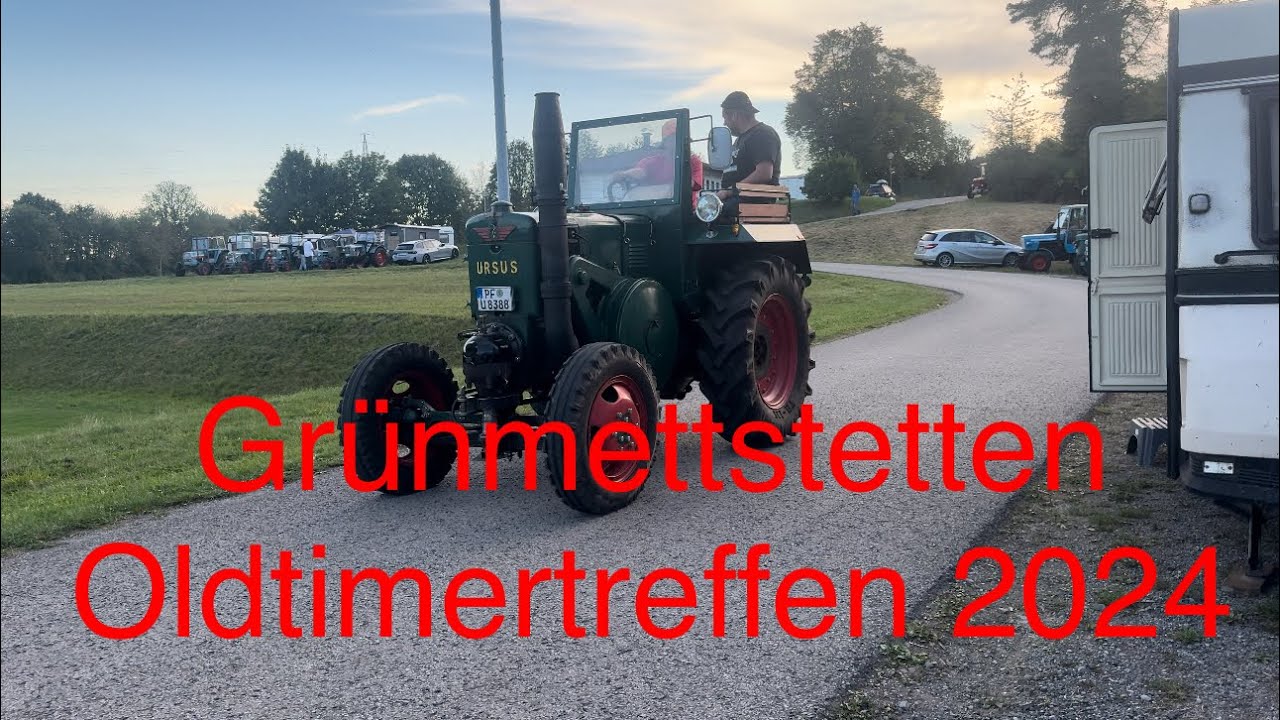GRÜNMETTSTETTEN  Bulldogtreffen und Oldtimertreffen beim Musikverein Harmonie
