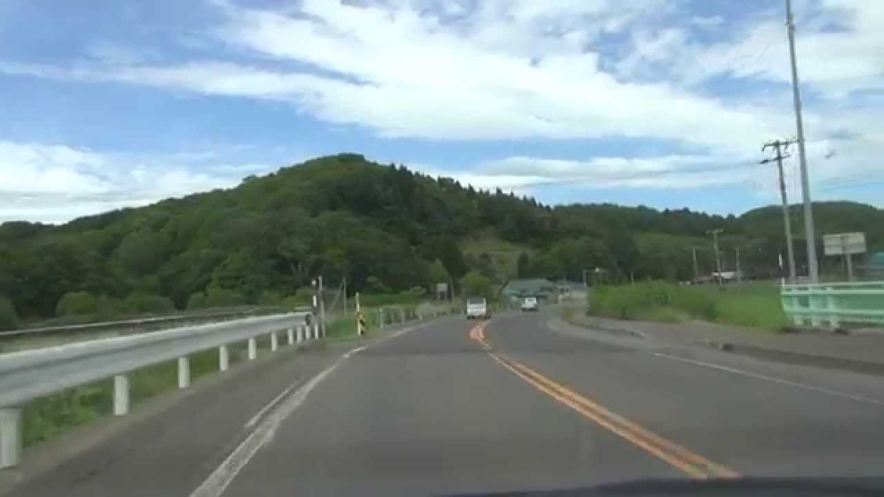 #国道230号（札幌方面 ①）：国道229号交点～国道5号・国道37号交点[ #せたな町 #今金町 #長万部町 1080p 車載動画 2015ドライブ]