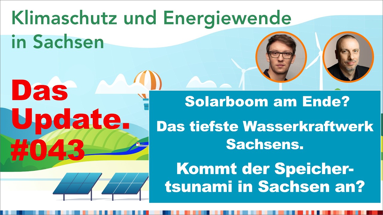 Solarboom am Ende? Sachsens tiefstes Wasserkraftwerk. Kommt der Speichertsunami in Sachsen an?
