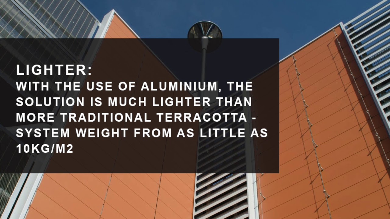 Optima XPC - The Alternative to Terracotta, Stone and Masonry Rainscreen Cladding
