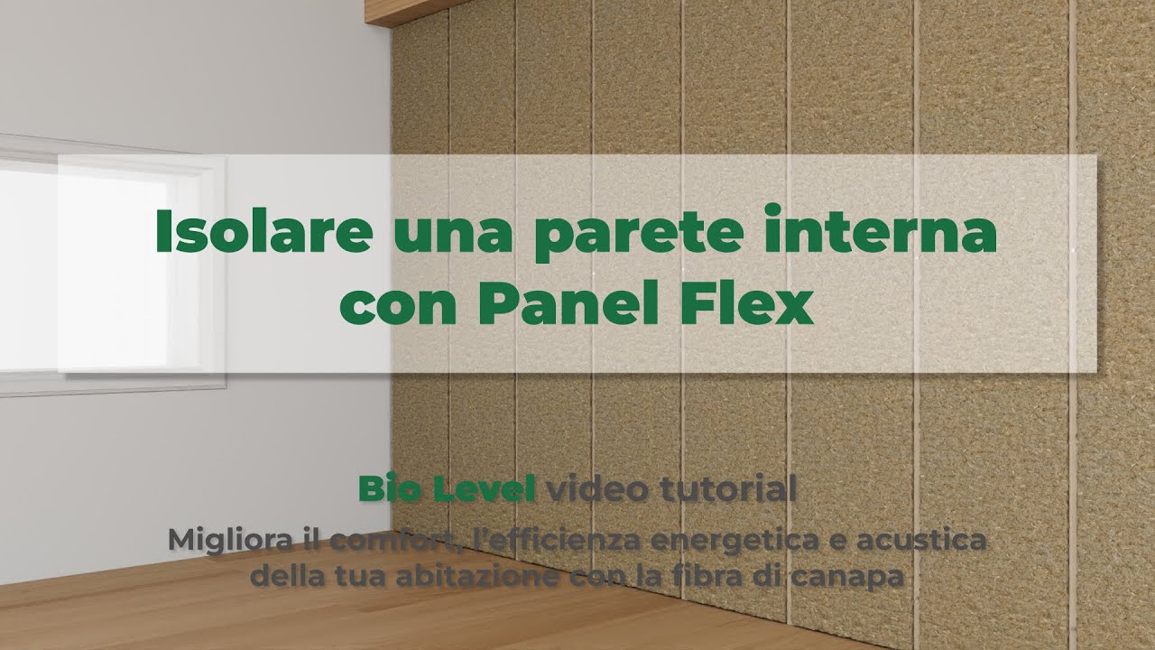 Isolare una parete interna con Panel Flex