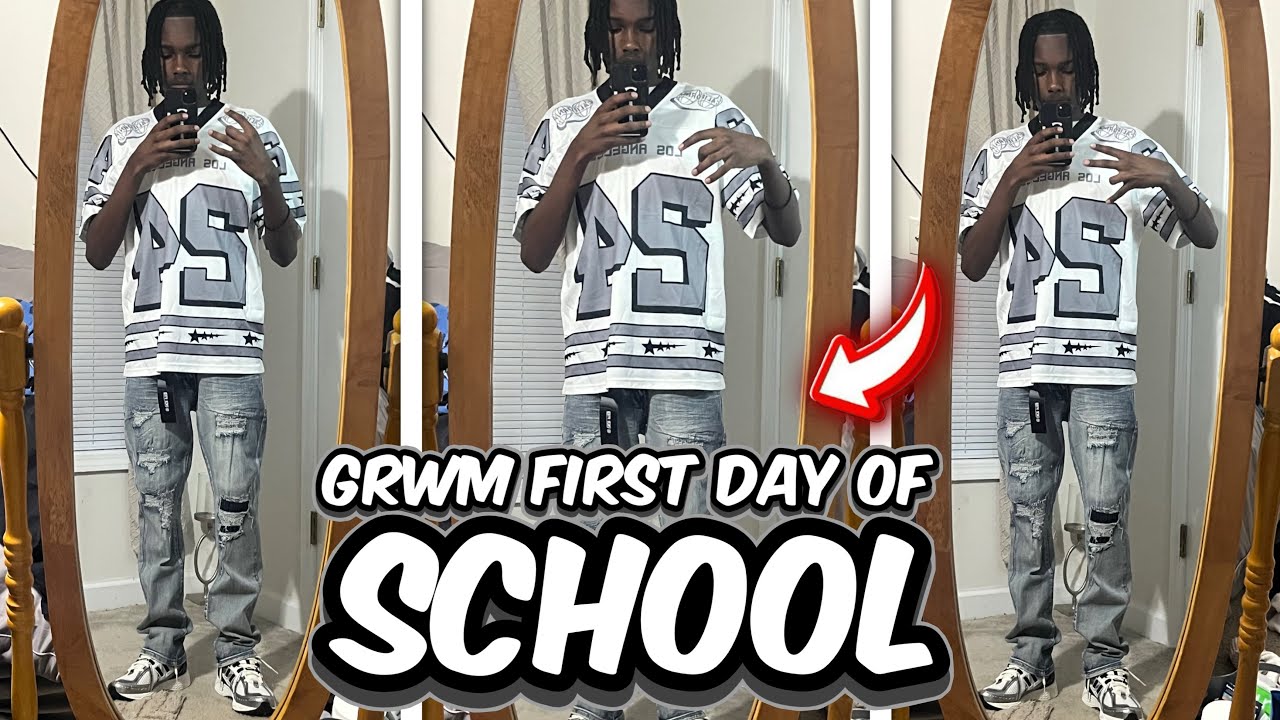 GRWM: First Day Of School *Freshman year* 📚