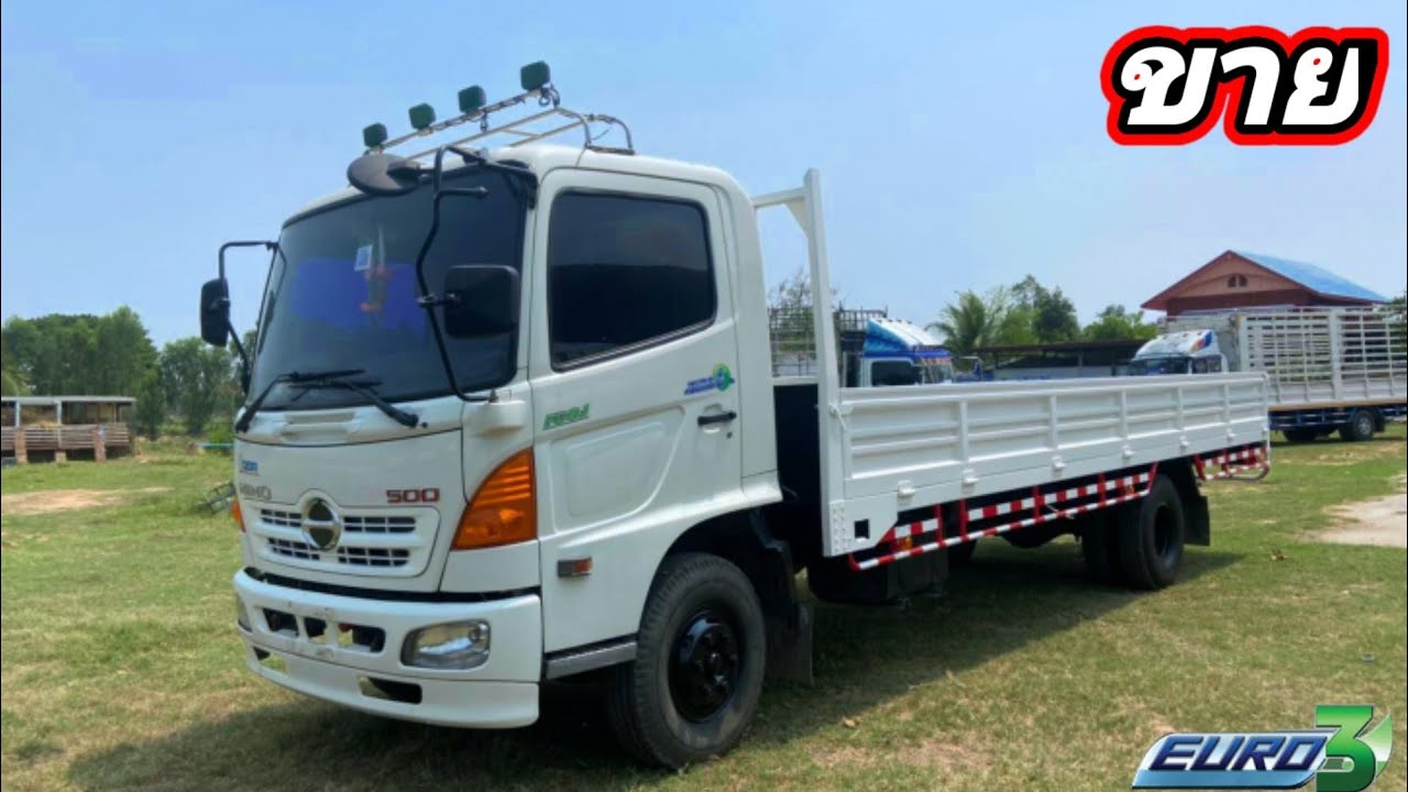 ขายรถบรรทุก6ล้อ HINO MEGA 175 เเรงม้ายาว6.5เมตร📲0934737429