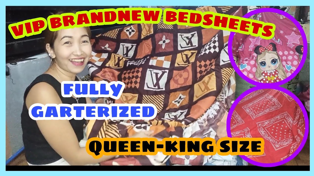 VIP BRAND NEW BEDSHEETS||FULLY GARTERIZED||QUEEN-KING SIZE