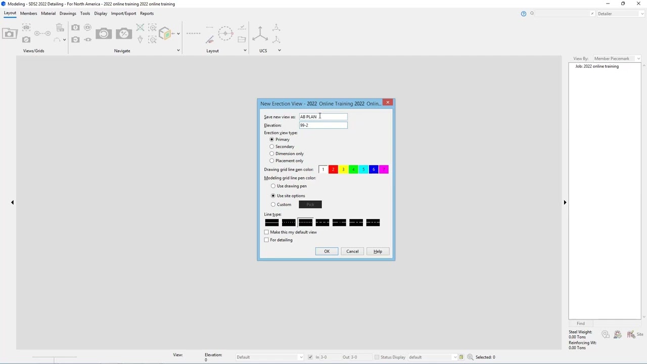 SDS2 2022 Getting Started: Open Modeling & Create First View