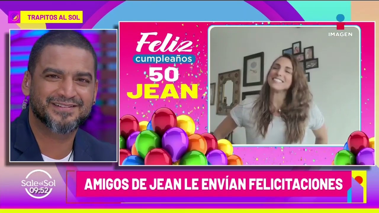 &iexcl;Feliz cumplea&ntilde;os, Jean Duverguer! Su hijos y amigos lo felicitan | Trapitos al Sol | Sale el Sol