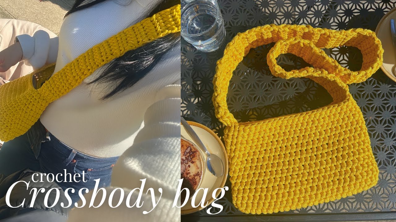How to crochet the Everyday Crossbody Bag | Beginner-friendly & easy