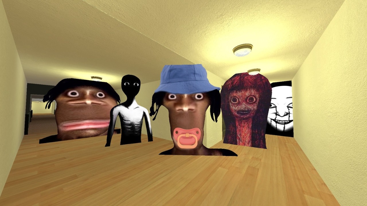 Pov Baby Juandale  Dopal and scary nexbots in gmod #Gmod_#Nextbots_#Criminal_Gmod