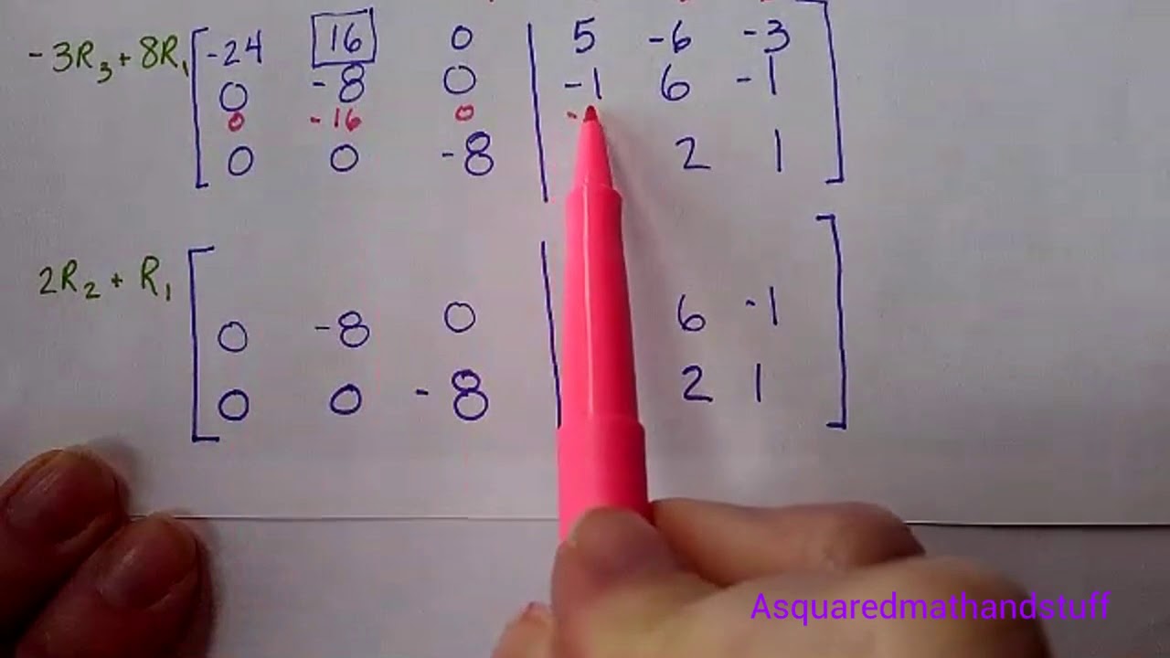 Inverse of a 3x3 Matrix
