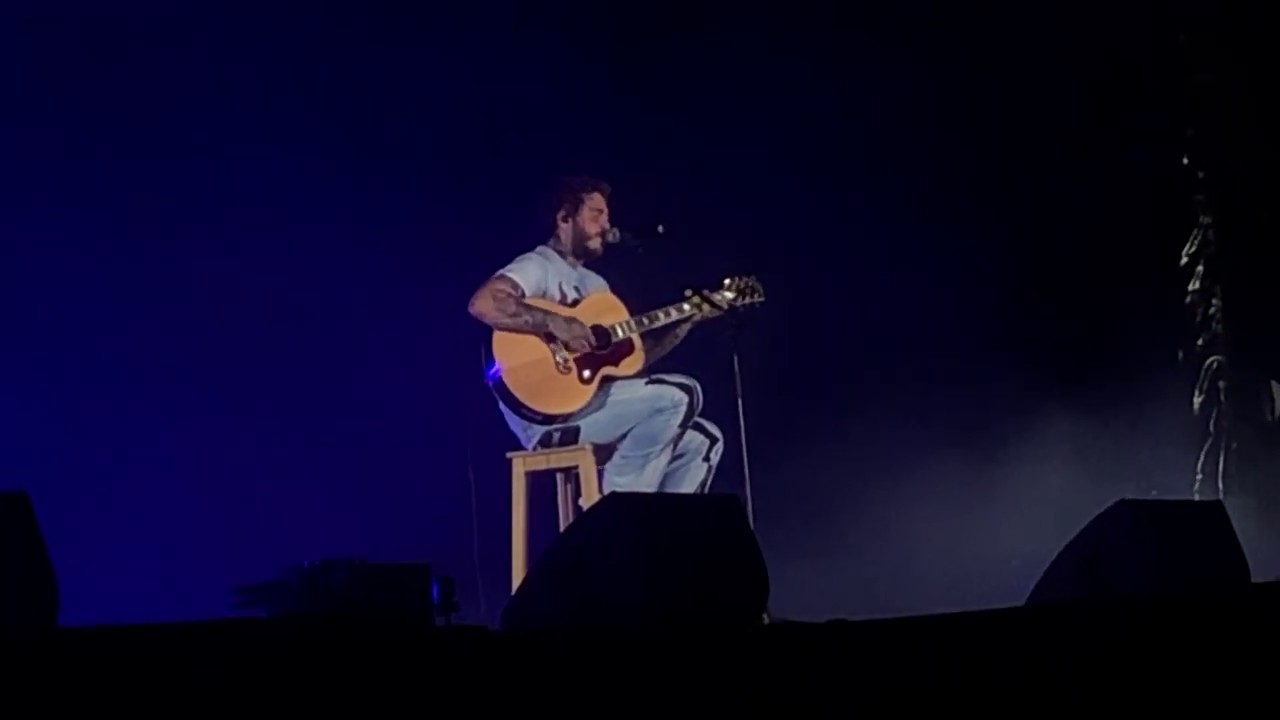 Post Malone, Stay, Live , Guitar @ Sziget, 2019