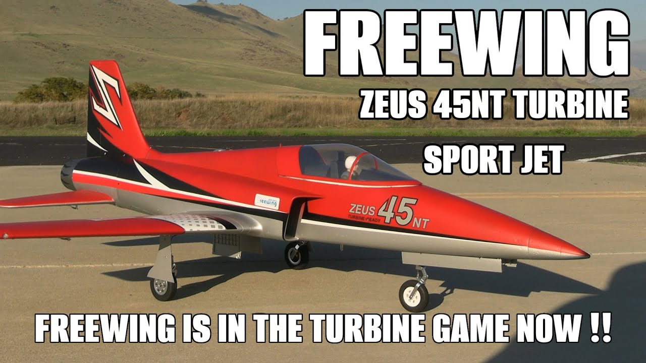 Freewing теперь в игре Turbine? Да, это так! Спортивный реактивный самолёт Zues 45NT.