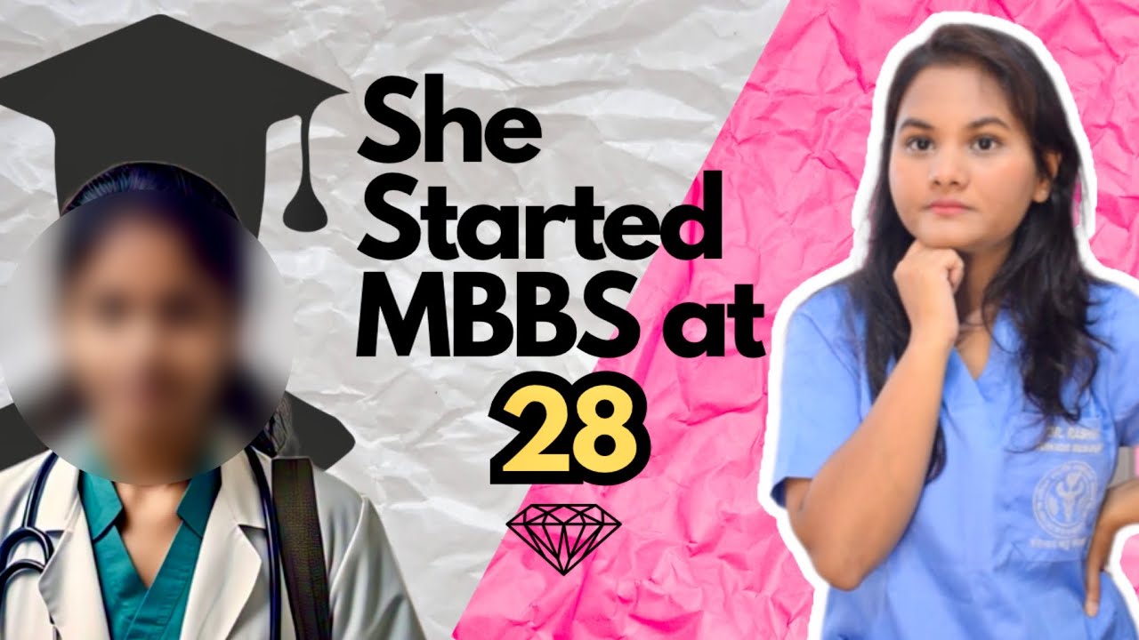 She started MBBS at 28, now settled and married, does age matter for NEET #story #neet2025