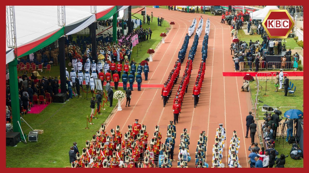 LIVE: State Funeral Service for the Late President Mwai Kibaki II 29th April 2022 II www.kbc.co.ke