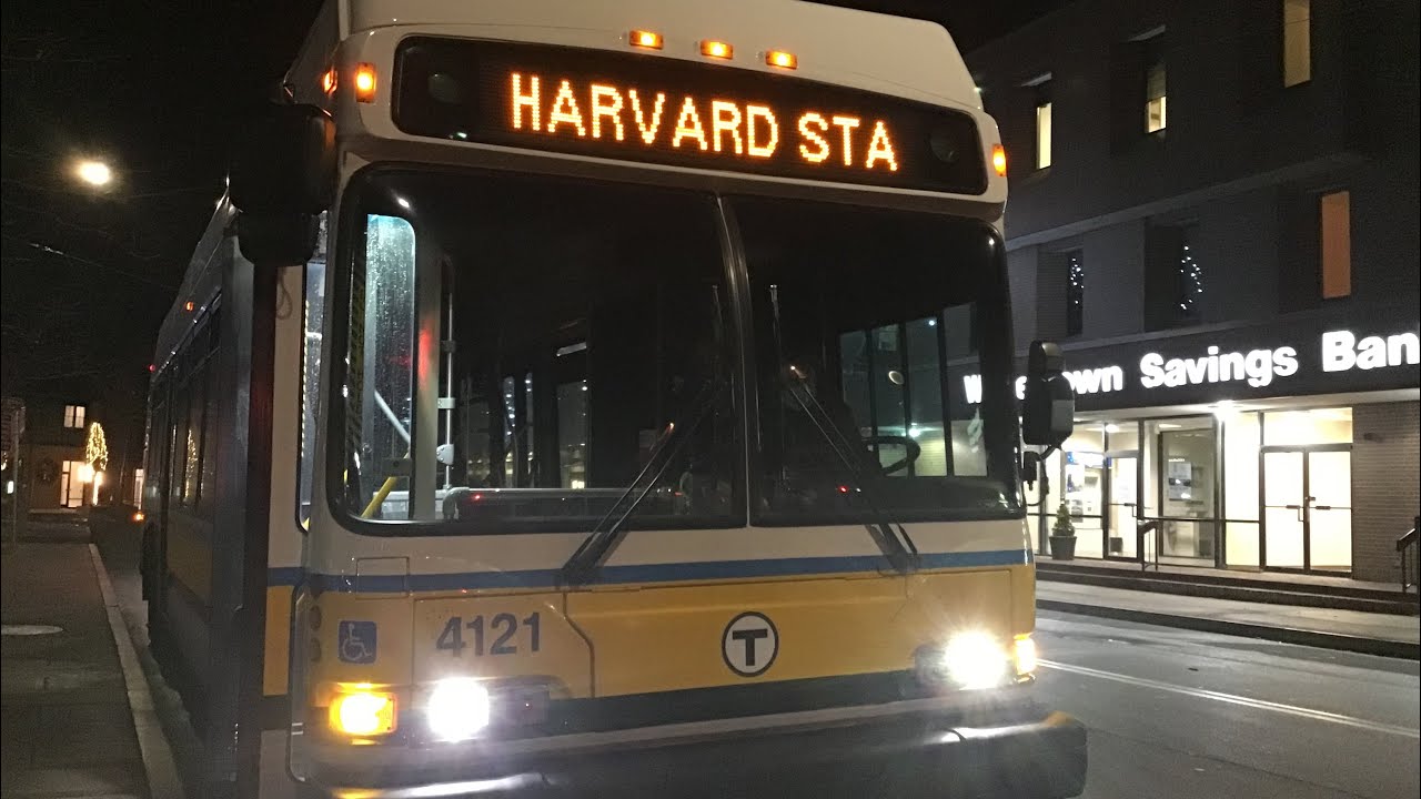 MBTA Bus Announcement &ldquo;No Stops&rdquo;