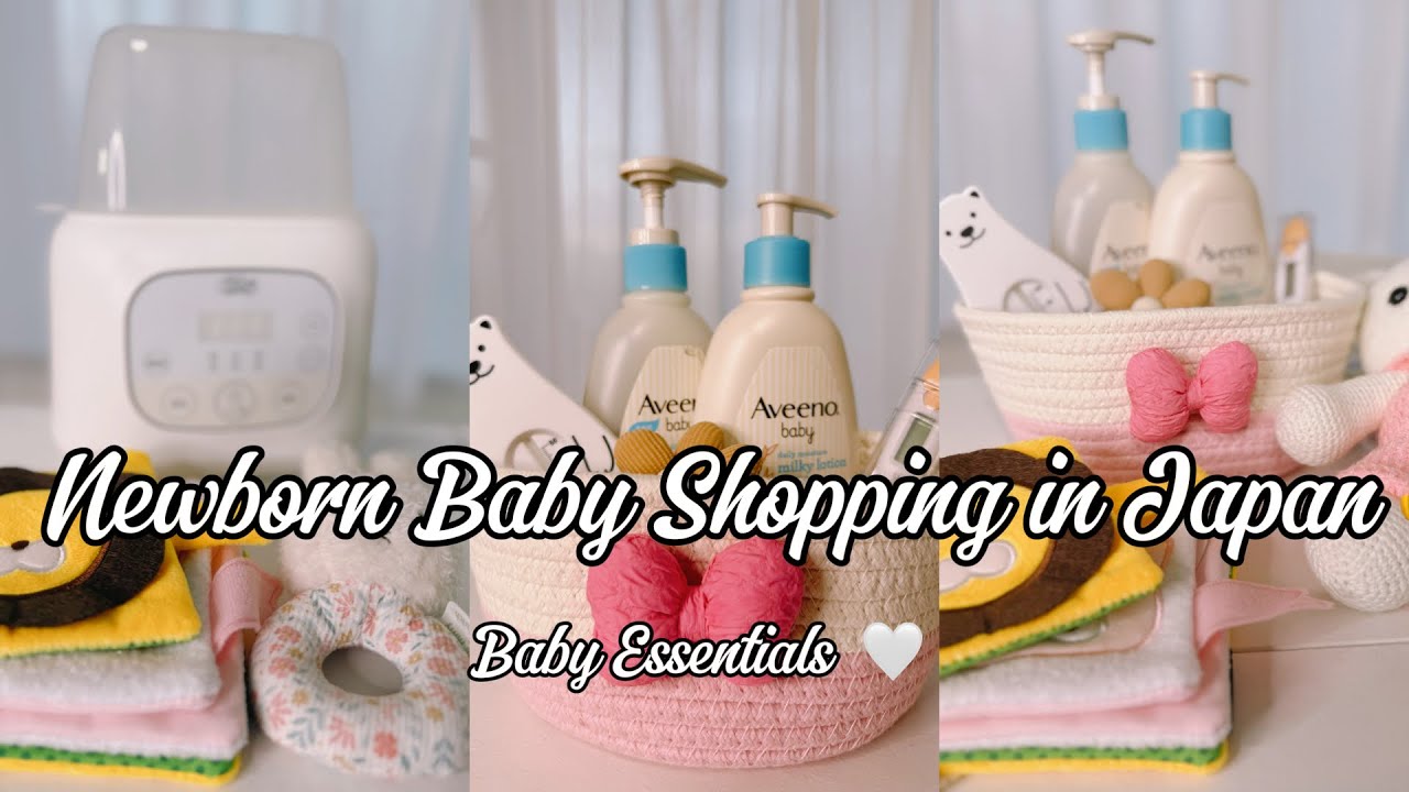 Newborn Baby Shopping in Japan  ✨ | Baby Essentials 🤍