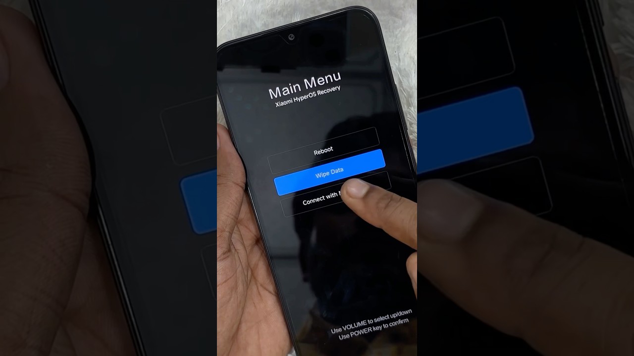 Xiaomi HyperOS Android 15 Hard reset. Unlock pin password pattern. Without computer 2025