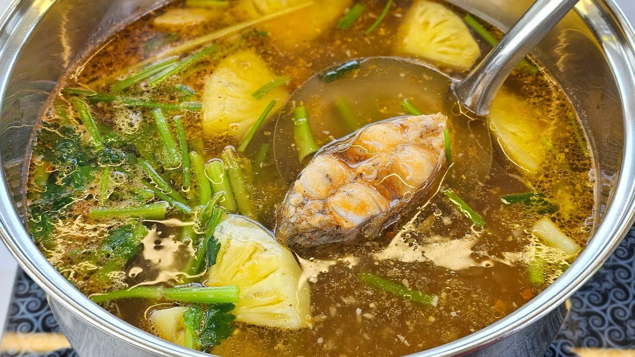 Cá Chẽm Nấu Chua Ăn Kèm Bún Ngon Nhanh Gọn 