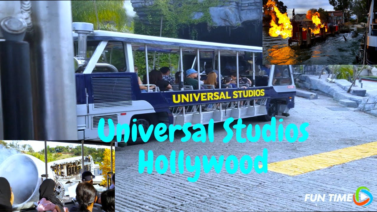 Universal Studios Hollywood. Studios  Bus Tour in Los Angeles California America