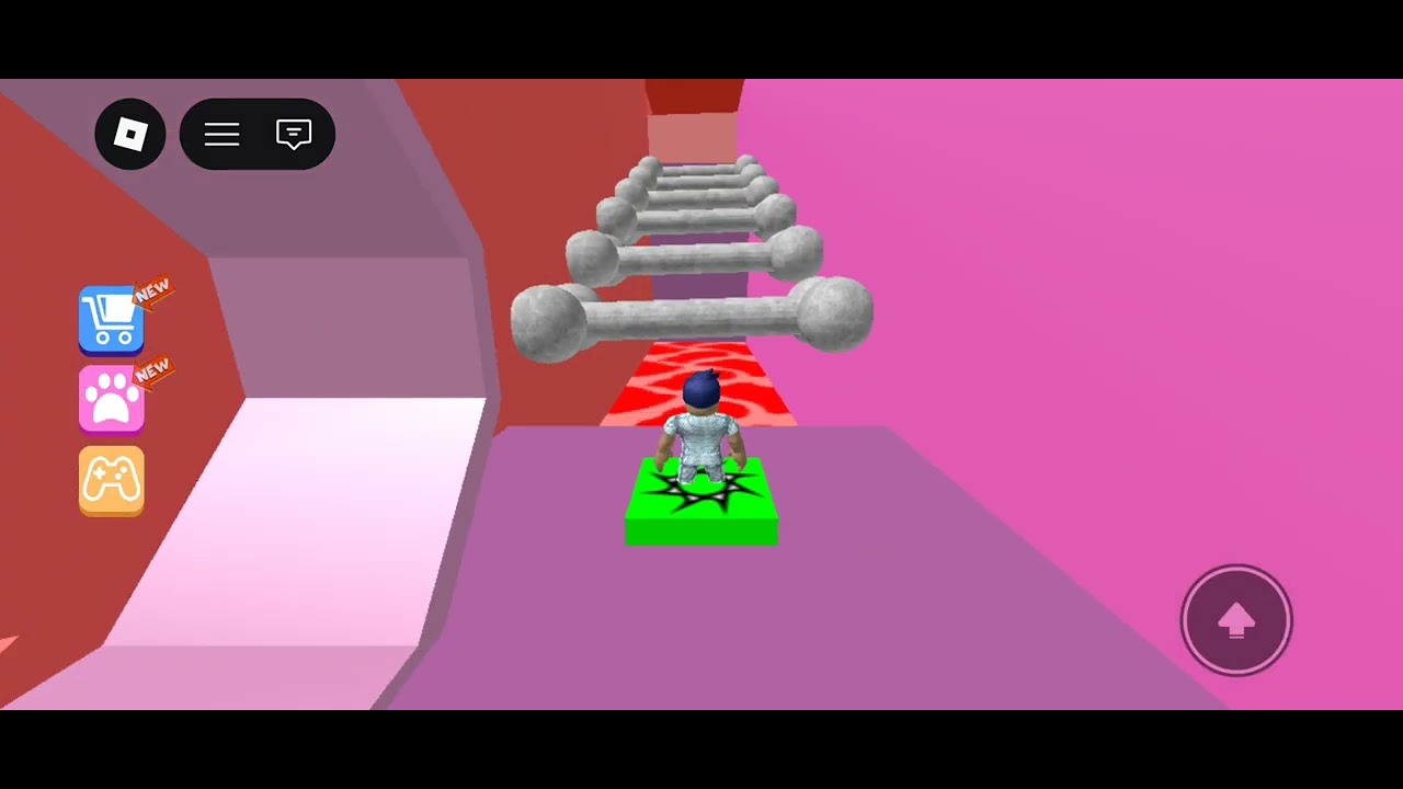 Jogando roblox