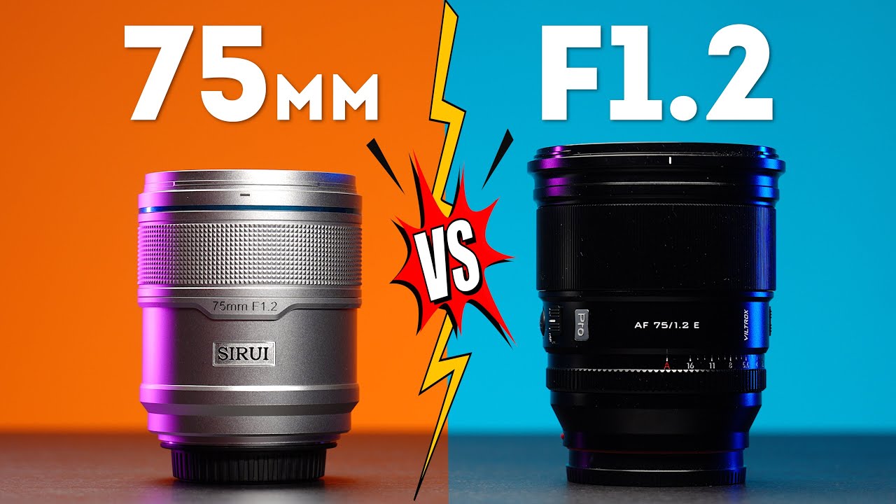 ТОП Светосильный Телевик для APS C Sony E - Sirui Sniper 75mm f1.2 vs Viltrox 75mm f1.2