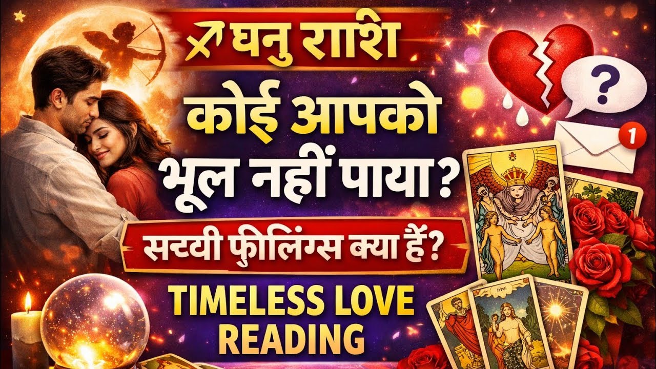 धनु राशि ♐️ दिल में अब भी आप ही हैं ❤️ Timeless Love Tarot Reading