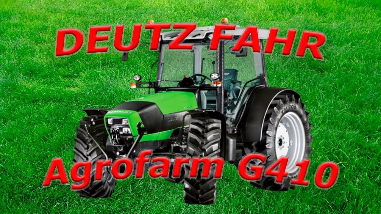 DEUTZ FAHR Agrofarm G410
