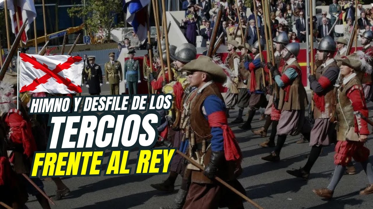 🇪🇸 Himno de los Tercios en un Desfile Épico ante el Rey Felipe VI 2025