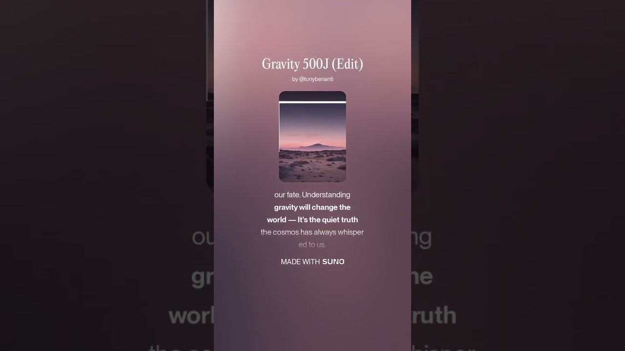 Unserstanding Gravity Will Change the World