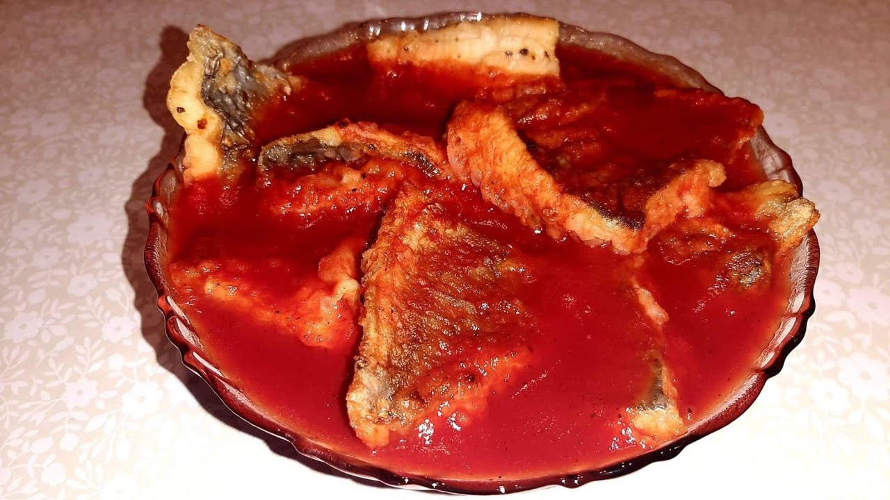 RYBA W SOSIE SŁODKO-KWAŚNYM🐟🐟🐟fish in tomato sauce