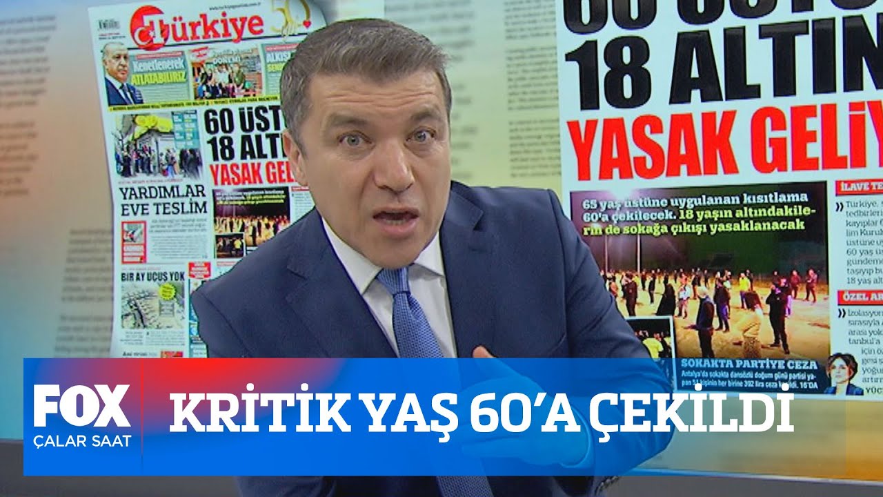 Bakan Koca kritik yaşı 60'a çekti! 3 Nisan 2020 İsmail Küçükkaya ile Çalar Saat