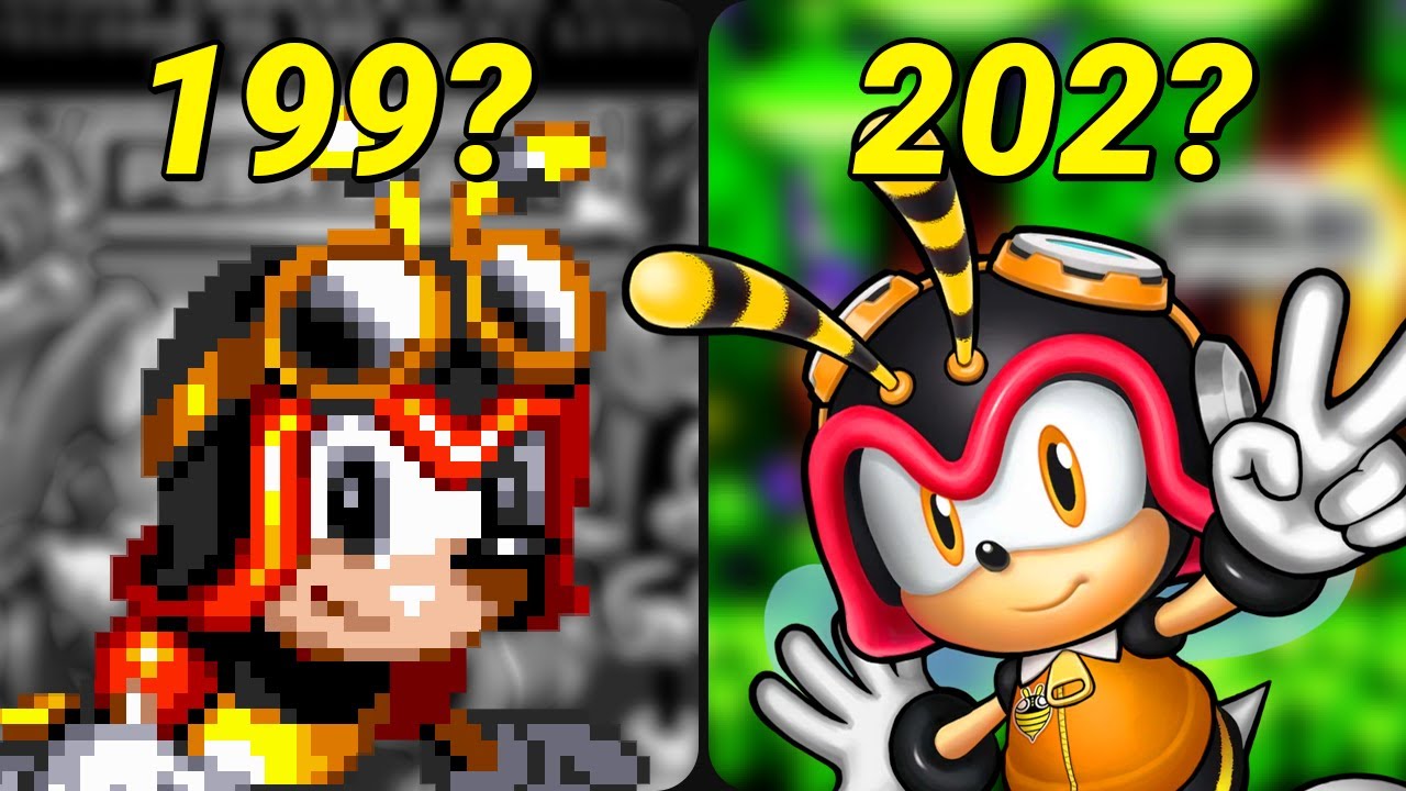 Charmy Bee Evolution от Sonic Games
