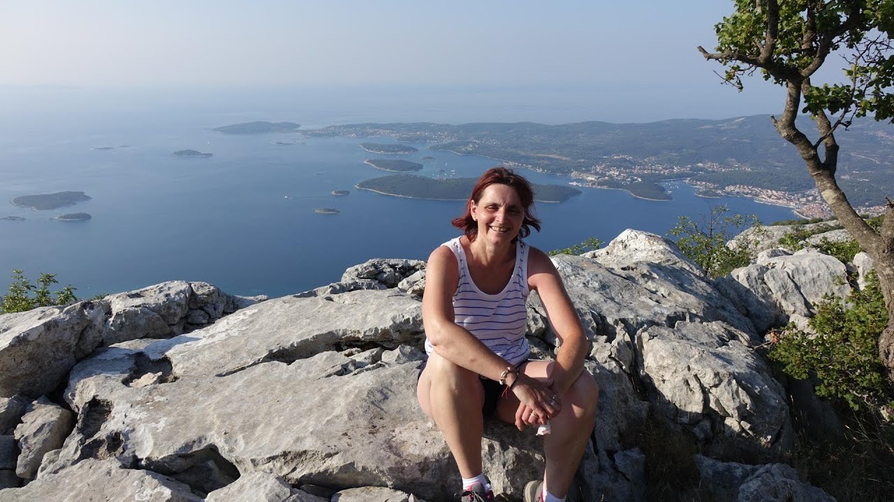 Sveti Ilija 961 m, Pelješac, výstup na nejvyšší horu. Chorvatsko 2022