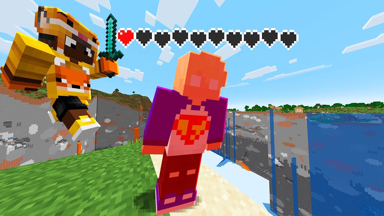 MINECRAFT mas TOMAR DANO = DELETA CHUNKS