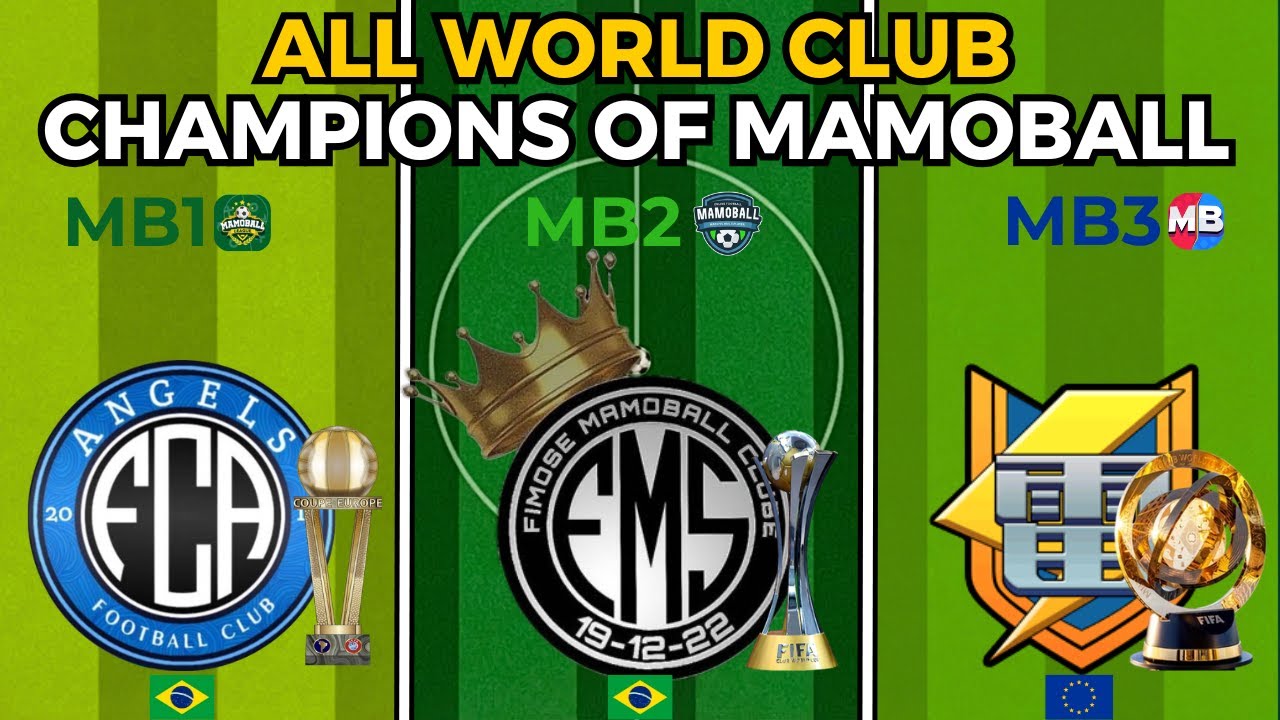 🌎 ALL WORLD CLUB CHAMPIONS of MAMOBALL 🌍