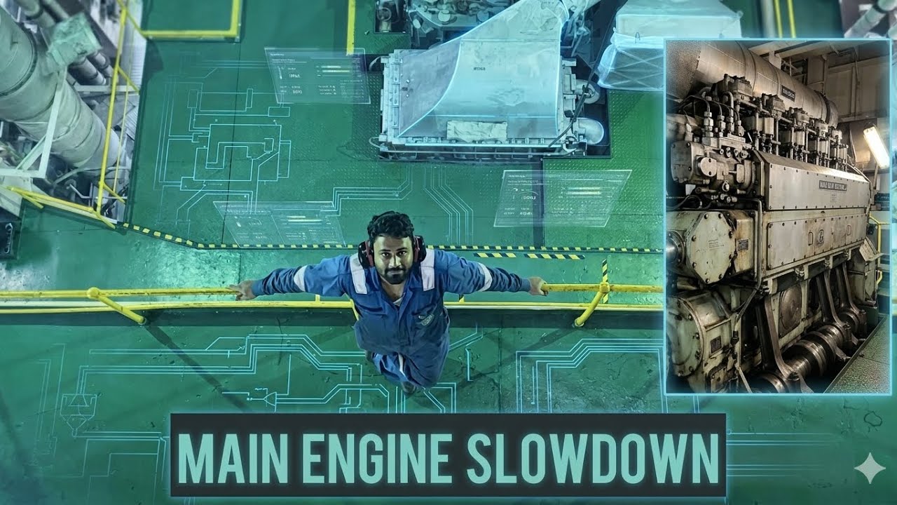 Main Engine slowdown | RPM sensor troubleshooting |Ship Engineers