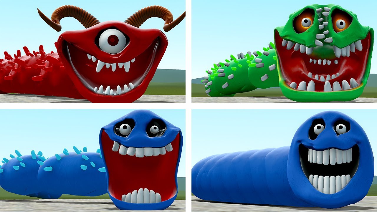 WHO IS STRONGER IN ROBLOX HUNGRY SNAKE ALL PHASES In Garry's Mod!?