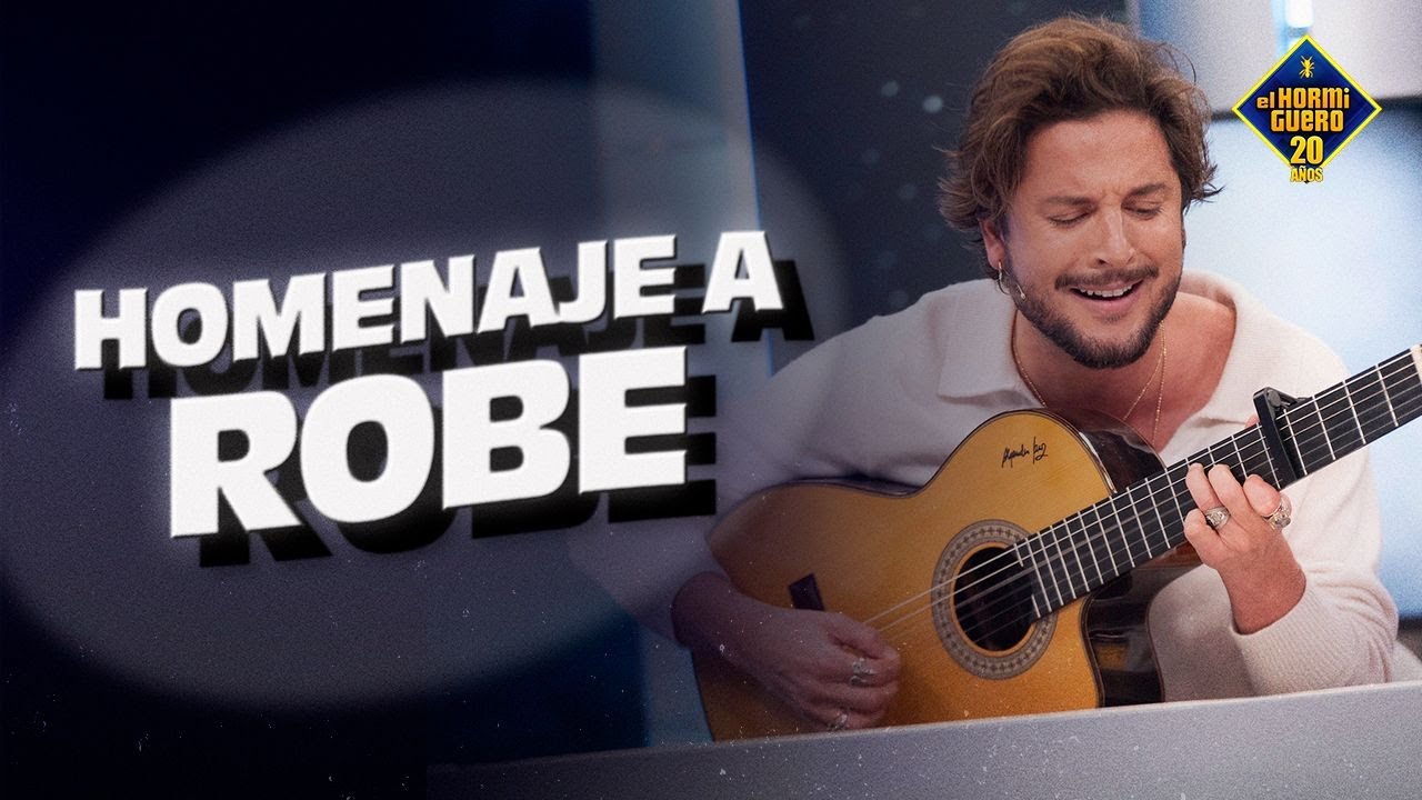 Manuel Carrasco rinde homenaje a Robe con una versión muy especial a guitarra - El Hormiguero
