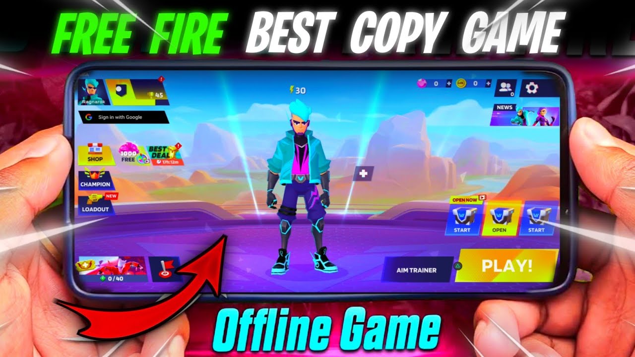 🤯 Best Copy Game Of Free Fire (Offline)  |  Better Than FF