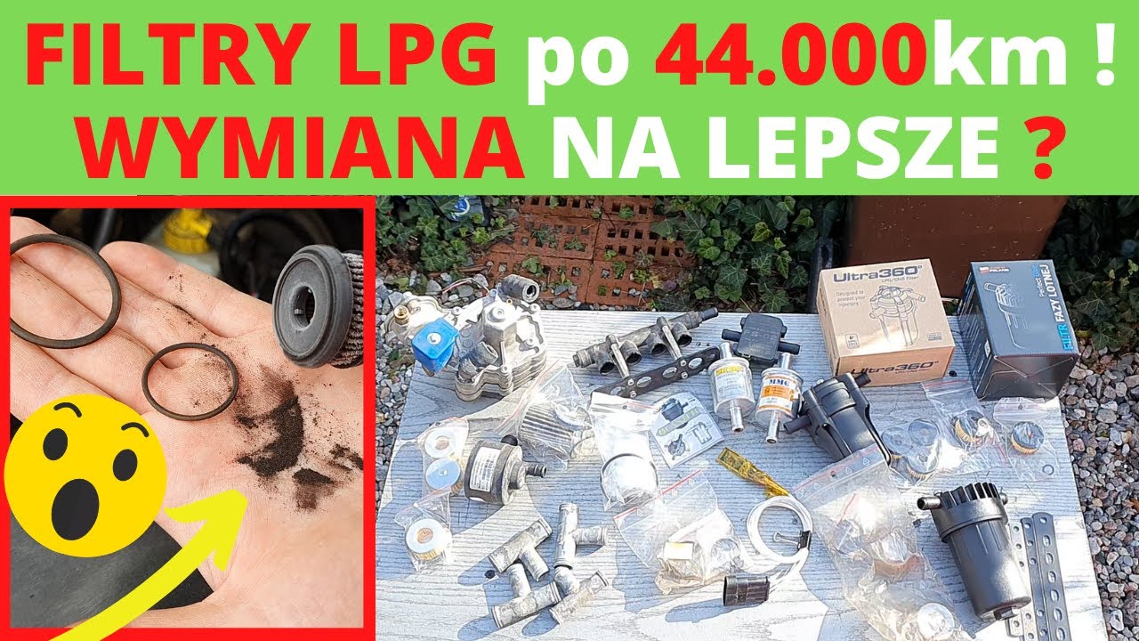 Jak wyglądają filtry LPG po 44000km?! Wymiana filtrów LPG na lepsze! LPGTECH/ALEX/VALTEK/STAG AC R02