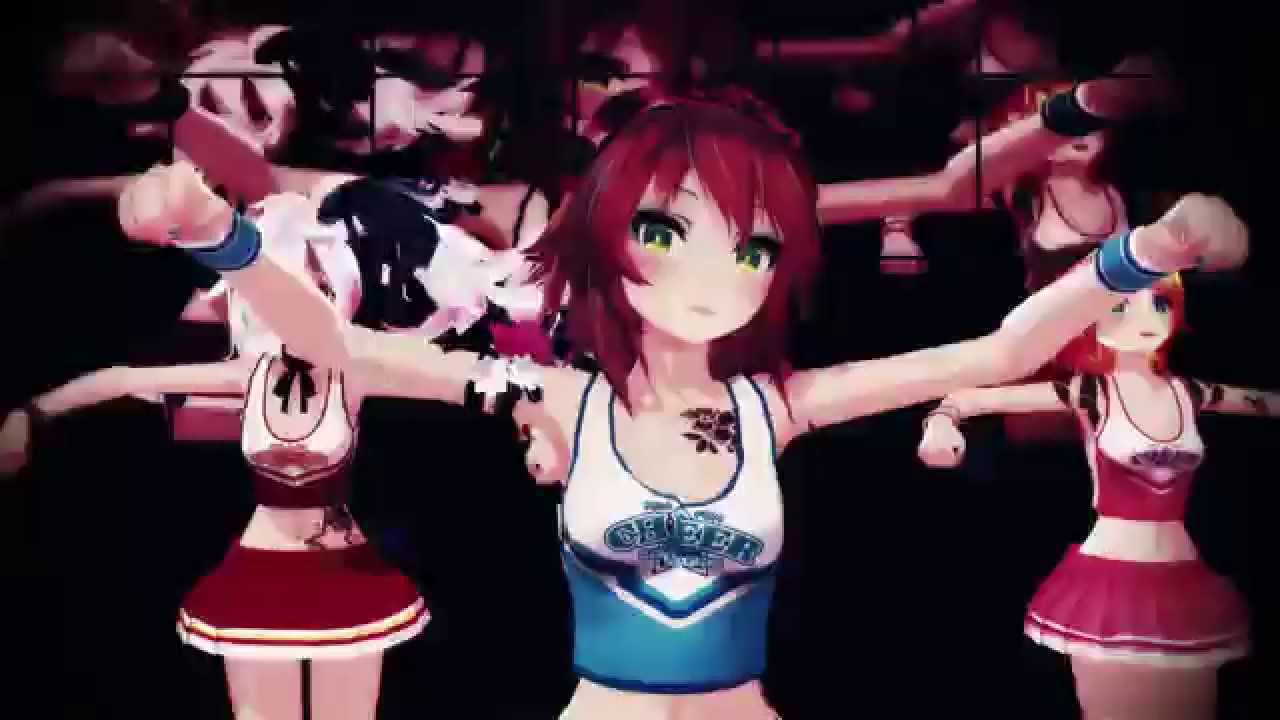 【MMD】Ikkitousen - Luka, Rin, Gumi, Flower, Meiko 【DL model】