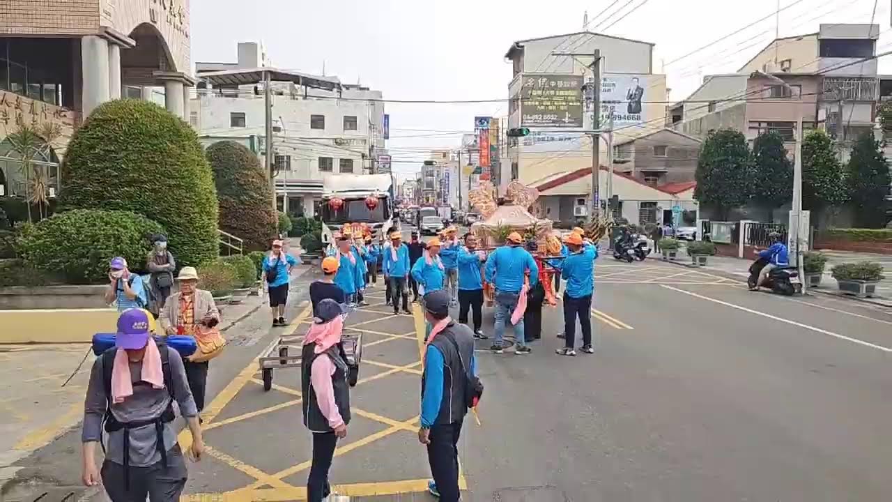 2024.03.30彰化南瑤宮笨港進香恭請天上聖母起駕往笨港進香第七天回鑾