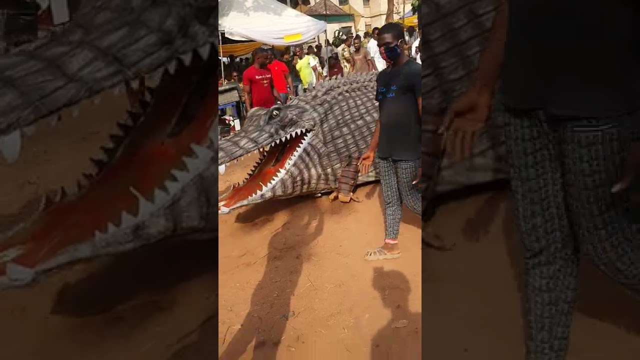 Crocodile masquerade @ ichoku agulu day